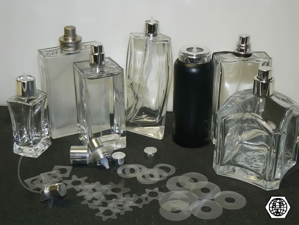 Joint en caoutchouc pour bouteille de parfum