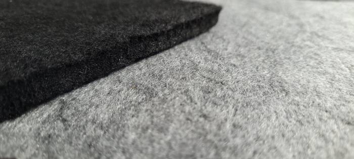 Découpe de pièce en fibre acoustique